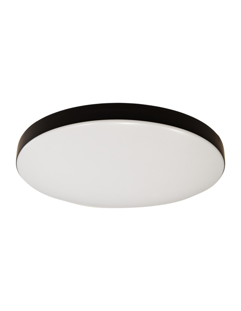 Hermetic plafonds - Milagro Plafond MAYA BLACK 15W LED IP44 Ø330 mm ML7789 - product kolory-swiatla.pl 1