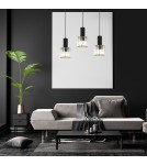 Pendant lamps on a strip - Milagro CRISTAL 3xE27 pendant lamp MLP8361 - product 5