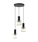 Triple pendant lamps - Milagro CRISTAL 3xE27 pendant lamp MLP8362 - product 1
