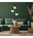 Triple pendant lamps - Milagro CRISTAL 3xE27 pendant lamp MLP8362 - product 5