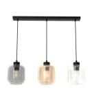 Pendant lamps on a strip - Milagro SOMBRA MIX 3xE27 pendant lamp MLP8368 - product 1