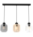 Pendant lamps on a strip - Milagro SOMBRA MIX 3xE27 pendant lamp MLP8368 - product 7