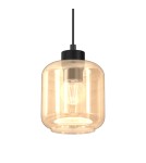 Single pendant lamps - Milagro SOMBRA AMBER 1xE27 pendant lamp MLP8370 - product 2