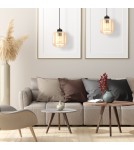 Single pendant lamps - Milagro SOMBRA AMBER 1xE27 pendant lamp MLP8370 - product 4