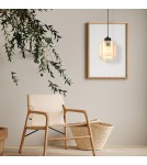 Single pendant lamps - Milagro SOMBRA AMBER 1xE27 pendant lamp MLP8370 - product 5