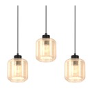 Product categories - Milagro SOMBRA AMBER 3xE27 pendant lamp MLP8371 - product 2
