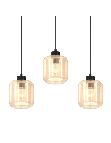 Milagro SOMBRA AMBER 3xE27 pendant lamp MLP8371 - product 2