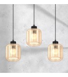 Product categories - Milagro SOMBRA AMBER 3xE27 pendant lamp MLP8371 - product 3