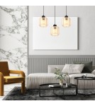 Product categories - Milagro SOMBRA AMBER 3xE27 pendant lamp MLP8371 - product 5