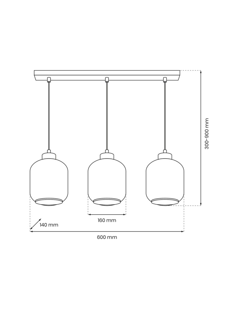 Product categories - Milagro SOMBRA AMBER 3xE27 pendant lamp MLP8371 - product kolory-swiatla.pl 6