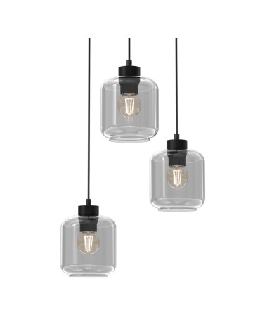 Milagro SOMBRA SMOKED 3xE27 pendant lamp MLP8375 - product 2