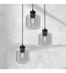 Product categories - Milagro SOMBRA SMOKED 3xE27 pendant lamp MLP8375 - product 3