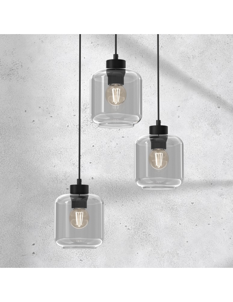 Product categories - Milagro SOMBRA SMOKED 3xE27 pendant lamp MLP8375 - product kolory-swiatla.pl 3