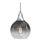 Single pendant lamps - Milagro MONTE SILVER fi 150 1xE27 pendant lamp MLP8321 - product 2