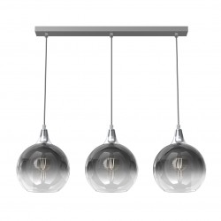 Milagro Lampa wisząca MONTE SILVER 3xE27 MLP8322