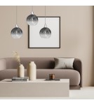 Pendant lamps on a strip - Milagro MONTE SILVER 3xE27 pendant lamp MLP8322 - product 4