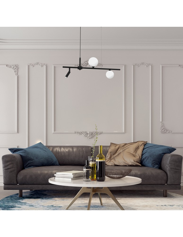 Pendant lamps spheres - Milagro SIRIO 3xG9 pendant lamp MLP8407 - product kolory-swiatla.pl 4