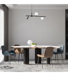 Pendant lamps spheres - Milagro SIRIO 3xG9 pendant lamp MLP8407 - product 5