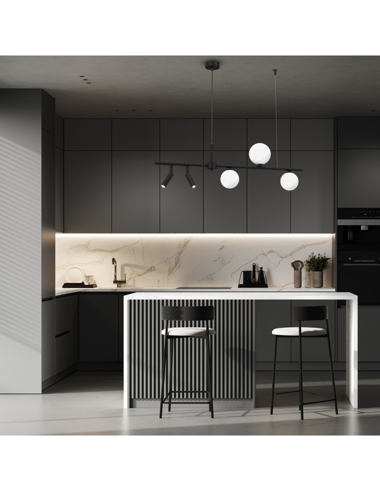 Pendant lamps spheres - Milagro SIRIO 5xG9 pendant lamp MLP8408 - product kolory-swiatla.pl 7