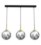 Pendant lamps on a strip - Milagro REFLEX 3xE14 pendant lamp MLP8415 - product 1