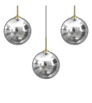 Pendant lamps on a strip - Milagro REFLEX 3xE14 pendant lamp MLP8415 - product 2