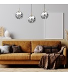 Pendant lamps on a strip - Milagro REFLEX 3xE14 pendant lamp MLP8415 - product 4