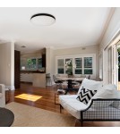 Plafonds with motion sensor - Milagro MAYA BLACK 13W PIR PLAFON Ø330 mm ML7970 - product 3