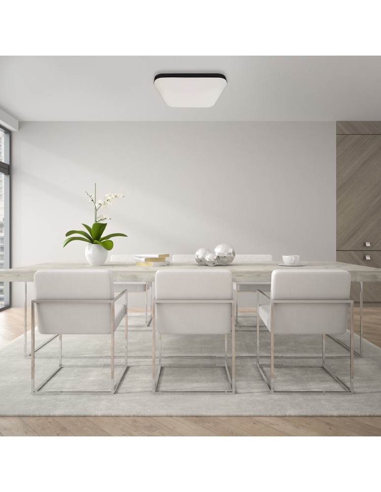 Plafonds with motion sensor - Milagro PLAFON NEMO BLACK 16W PIR ML7971 - product kolory-swiatla.pl 3