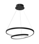 LED pendant lamps - Milagro LUCERO BLACK 48W LED pendant lamp ML7948 - product 1