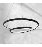 LED pendant lamps - Milagro LUCERO BLACK 48W LED pendant lamp ML7948 - product 3