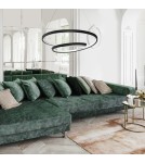LED pendant lamps - Milagro LUCERO BLACK 48W LED pendant lamp ML7948 - product 4