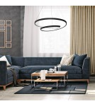 LED pendant lamps - Milagro LUCERO BLACK 48W LED pendant lamp ML7948 - product 5