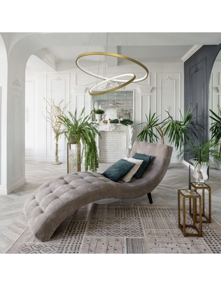LED pendant lamps - Milagro LUCERO GOLD 48W LED pendant lamp ML7950 - product kolory-swiatla.pl 4