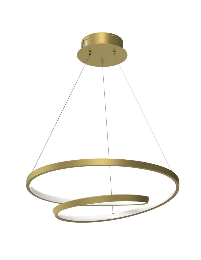 LED pendant lamps - Milagro LUCERO GOLD 48W LED pendant lamp ML7950 - product kolory-swiatla.pl 7
