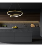 LED pendant lamps - Milagro LUCERO GOLD 48W LED pendant lamp ML7950 - product 8