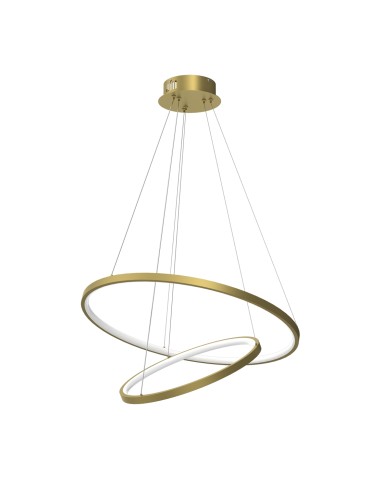 Milagro ROTONDA GOLD 51W LED pendant lamp ML7944