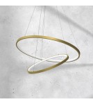 Pendant lamps circles - Milagro ROTONDA GOLD 51W LED pendant lamp ML7944 - product 3