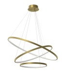 Pendant lamps circles - Milagro ROTONDA GOLD 93W LED pendant lamp ML7947 - product 7