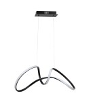 Pendant lamps - Milagro TESORO BLACK 48W LED pendant lamp ML7951 - product 1
