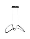 Milagro TESORO BLACK 48W LED pendant lamp ML7951