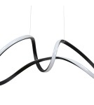 Pendant lamps - Milagro TESORO BLACK 48W LED pendant lamp ML7951 - product 2