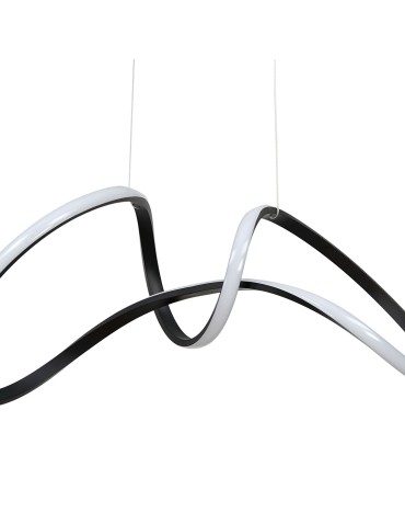 Milagro Lampa wisząca TESORO BLACK 48W LED ML7951 - produkt 2