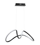 Pendant lamps - Milagro TESORO BLACK 48W LED pendant lamp ML7951 - product 6