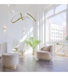 LED pendant lamps - Milagro TESORO GOLD 48W LED pendant lamp ML7953 - product 4