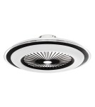 Fans with lighting - Milagro Plafondier LED ZONDA BLACK 48W with fan ML8339 - product 1
