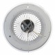 Milagro Plafoniera LED ZONDA BLACK 48W z wentylatorem ML8339