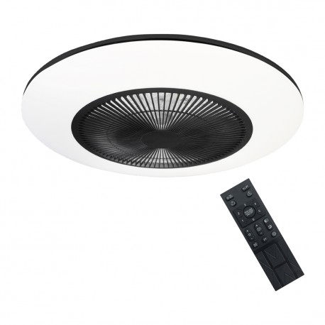 Milagro Plafoniera LED ARIA BLACK 38W z wentylatorem ML8335