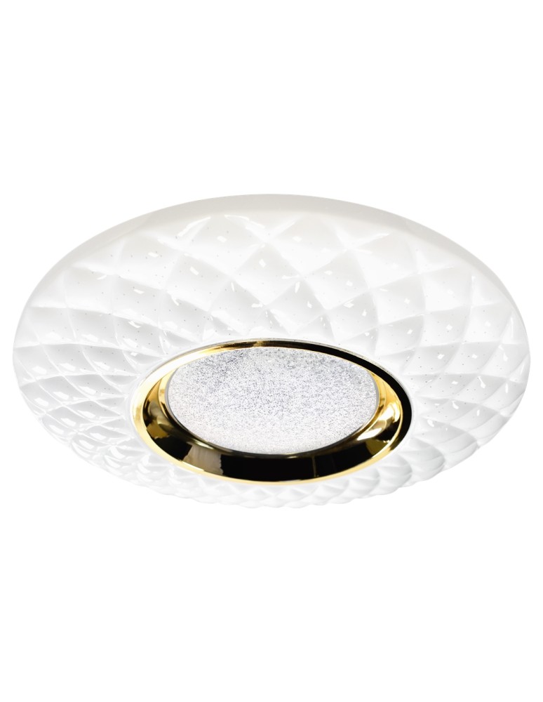 Plafonds with remote control - Milagro Plafond TOKYO GOLD 48W Ø500 mm + Remote control ML8125 - product kolory-swiatla.pl 6