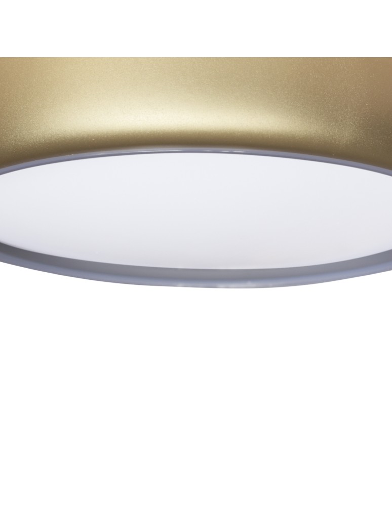Plafonds with remote control - Milagro Plafond GEA GOLD 36W LED Ø390 mm ML8132 - product kolory-swiatla.pl 2