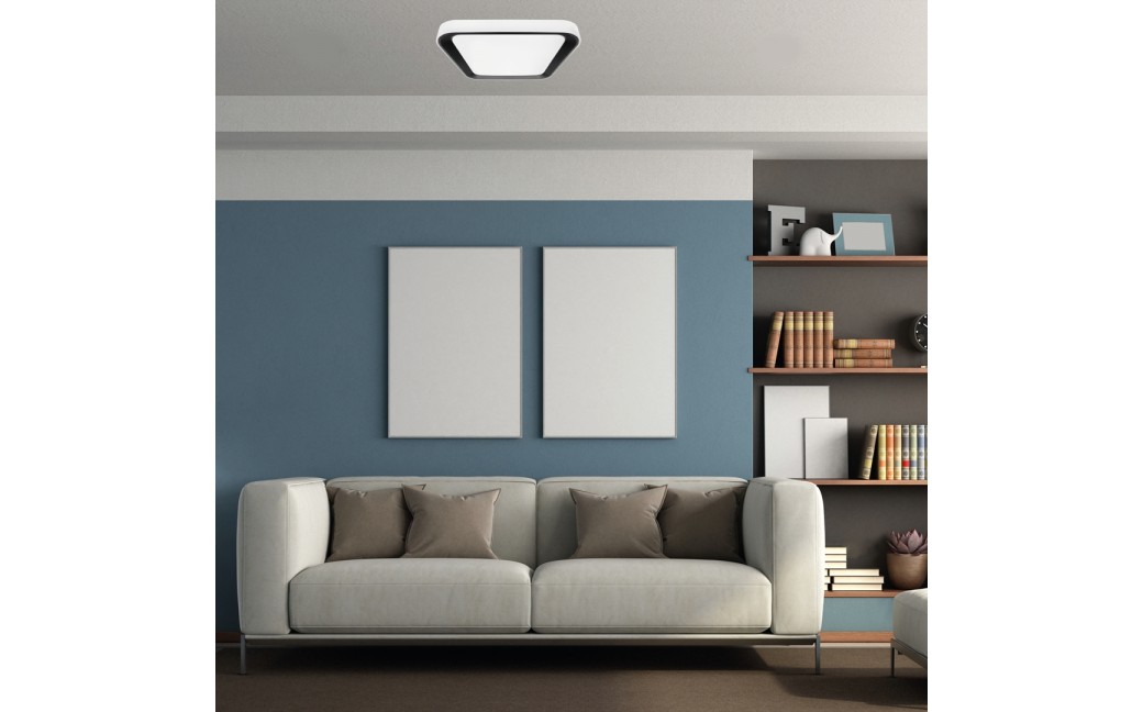 Milagro Plafon QUADRO BLACK 38W ML7929